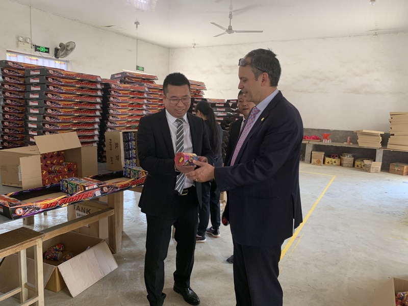 Liuyang Mandarin Fireworks Co., Ltd. dây chuyền sản xuất
