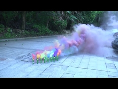 2 Minutes Rainbow Colorful Smoke Bomb Handheld Type