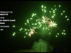 Chất pháo hoa tiêu dùng bánh pháo hoa 24 shot 500g cho bữa tiệc