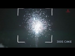 Ảnh hưởng súng máy 300 phát súng 500 gram pháo hoa bánh với CE EX AFSL chấp thuận