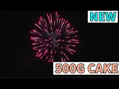 Pyrotechnic Super Big 500G 9 Shots Cake Bức pháo hoa cho lễ hội Bức pháo hoa