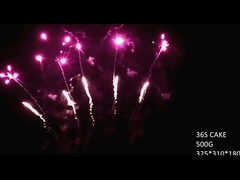 Chất lượng cao 36 shot 500G Cake Fan Shape Fireworks Wholesale Liuyang Fireworks Từ Trung Quốc