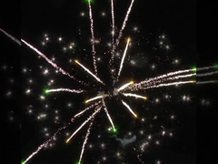 25 Shots Pyrotechnic Cake Fireworks tùy chỉnh 180x180x225cm