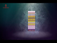 0.039CBM Lễ pháo hoa nến La Mã 1 inch 5 8 Shot Balls cho bữa tiệc sinh nhật