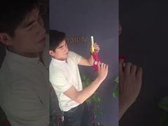 Trẻ em cầm tay súng đồ chơi pháo hoa 0.025CBM Logo tùy chỉnh