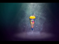 Lễ hội pháo hoa đáng yêu, phun nước tay Helado Ice cream pháo hoa