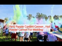 Party Popper Confetti Cannon, Holi Powder Cannon cho đám cưới
