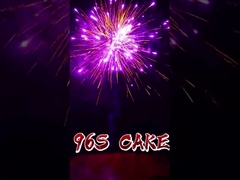 Cake Fireworks Trung Quốc Nhà máy bán buôn tùy chỉnh năm mới pháo hoa Cake 96 Shots Pyrotechnics