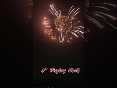 Đồ bán buôn Mandarin chuyên nghiệp 4 Inch Display Shell Báo hoa 1.3g Pyrotechnics