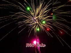 Pháo hoa bánh 100 phát bán buôn 1.4G Pháo hoa bánh tiêu dùng cho pháo hoa ngoài trời lễ hội