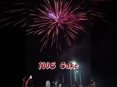 Pháo hoa bánh giấy 100 phát từ nhà máy Trung Quốc năm 2025 FAFBWL Bán buôn pháo hoa Pyrotechnics Pháo hoa mới