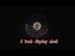 1.3g Professional Ball Pyrotechnics Phòng sản xuất pháo hoa 6 Inch Display Shells