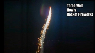 1 "Bầu trời nhỏ Bắn pháo hoa tên lửa Ba con sói hú Tên lửa pháo hoa đồ chơi Pháo hoa