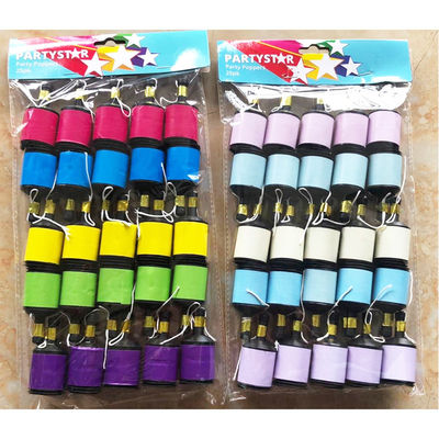 Party Popper Shooter Chai Shapes Party Cannon For Celebration