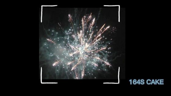 164 Bắn Bánh Pháo hoa Loại Pháo hoa Dịp lễ Giáng sinh Pháo hoa Bánh lớn