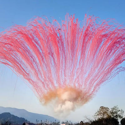 Nhà máy Trung Quốc bán buôn pháo hoa ban ngày cho bất kỳ sự kiện nào Lễ kỷ niệm Khói màu bánh pháo hoa Pyrotechnics