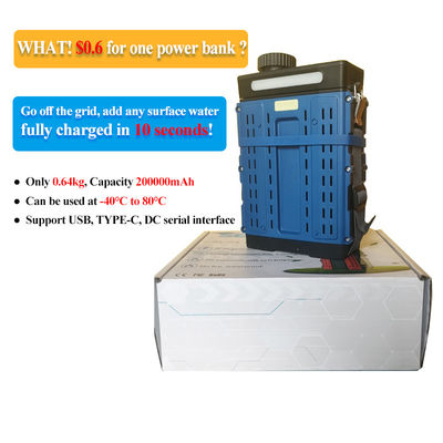 Khẩn cấp 9V 5V ngoài trời UPS chống thấm Điện nhanh Cung cấp năng lượng di động Cung cấp năng lượng Điện trường pin không khí nhôm