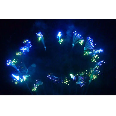 Hình dạng tròn 500G 49 Shots Cake Fireworks Customized Fireworks Cake Tube Size 25x30x225 Lễ cưới