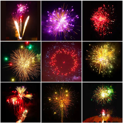 Chinese Hunan Factory Wholesale 48 Shots Long Time Cake Fireworks Cake Pyrotechnics 1.4g Outdoor Fireworks
