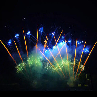 Liuyang Mandarin Professional 1.2 Inch 130 Shots hình quạt pháo hoa Trung Quốc Pyrotechnics 1.3g Cake Fireworks For Celebration