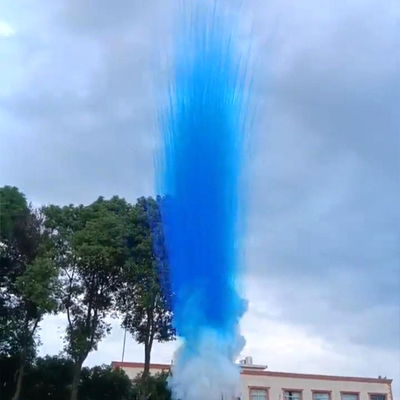 Nhà máy 6 Shots Blue Purple Green Color Smoke Mine Inner Tube Free Pyrotechnics Lễ hội cưới Lễ hội ban ngày Cake Fireworks
