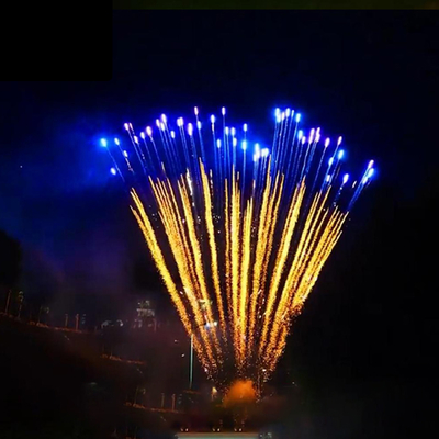 Nhà máy Trung Quốc Mandarin pyrotechnics 100 shot Blue cake pháo hoa với hiệu ứng tuyệt vời cho lễ hội cưới sự kiện kỷ niệm