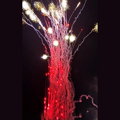 Pháo hoa Liuyang Mandarin Pyrotechnics Hiệu ứng tuyệt vời Red Wolf Howl Cake Pháo hoa Nhà máy Trung Quốc Pháo hoa 1.4g Cake cho Đám cưới