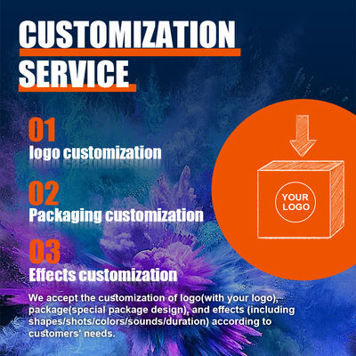 Liuyang 20 Shots Cake Fireworks with 30*36*225 Tube Size and 235*290*225 Product Size for Safety Outdoor Use