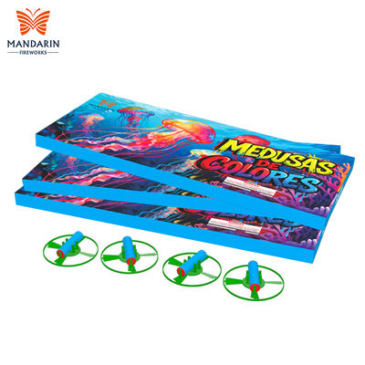 Trung Quốc Liuyang Nhà máy bán buôn Sky Shot màu sắc Rainbow Jellyfish pháo hoa Tác phẩm mới Fireworks Skyshots pháo hoa Pyrotechnics
