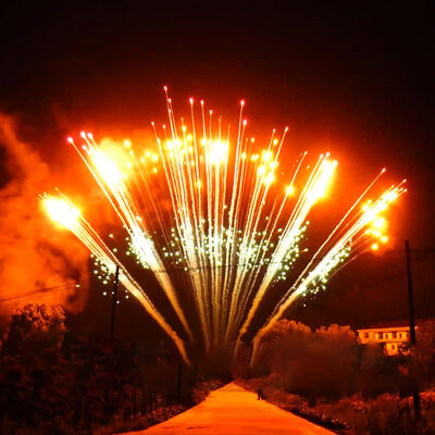 Pháo hoa Mandarin Fireworks 1.3G chuyên nghiệp 1.5 inch 7 phát một hàng ngoài trời