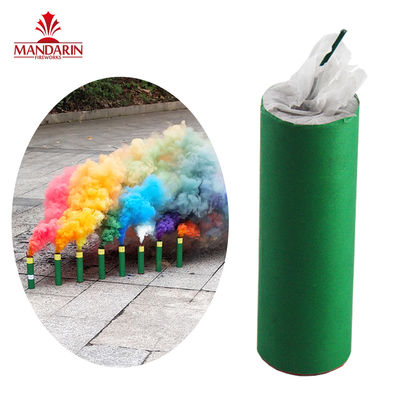 Bom khói cầu vồng 60 giây, Pháo sáng khói màu cầm tay đầy màu sắc