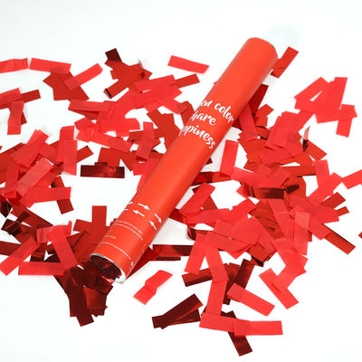 30 cm Tiệc cưới Confetti Cannon Popper Red Heart Rose Petal