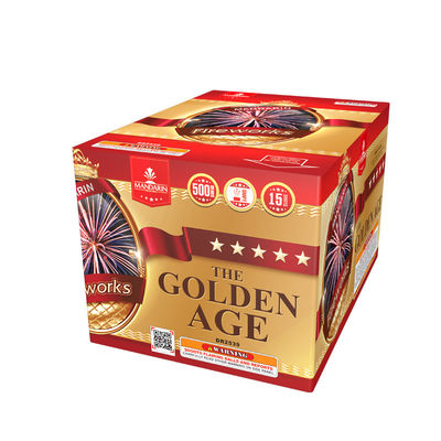 Hoa dâm bụt Bánh tiêu dùng Pháo hoa 15 phát 500G 1,4g Un0336 Pháo hoa
