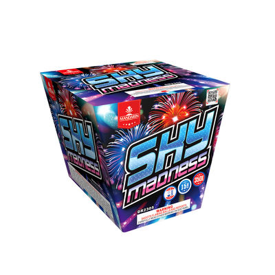350g Sky Madness Bánh tiêu dùng Pháo hoa 15 phát Salute Tùy chỉnh