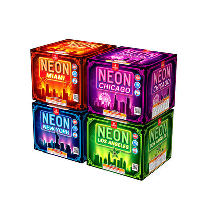 Pháo hoa ngoài trời hỗn hợp 25 viên bánh 500 gram cho các buổi họp mặt kỷ niệm