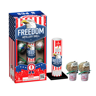 0,063 CBM Canister Pháo binh Pháo hoa Sân vận động Pháo hoa 1,75 