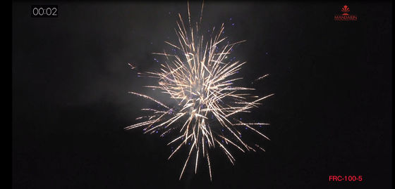 Tùy chỉnh 1,4g Un0336 100 Shots Cake Fireworks Chứng nhận CE